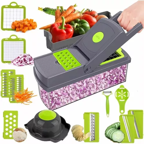 RALLADOR PICADOR CORTADOR FRUTAS Y VERDURAS MULTIUSO - 1