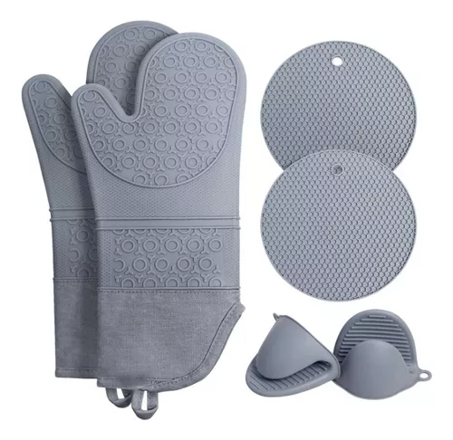 GUANTES MITONES ALTA TEMPERATURA PARA PANADERÍA Y HORNOS - 1