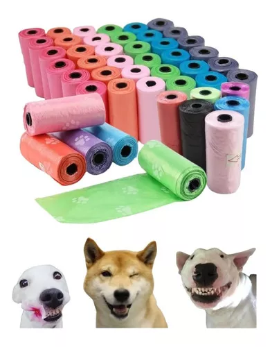 BOLSAS SANITARIA PERROS DESECHOS REPUESTOS 30 ROLLOS MASCOTAS - 1