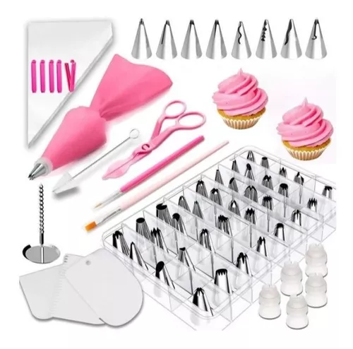 BOQUILLAS DE DECORACIÓN PARA PASTELERÍA SET 83 PCS - 1