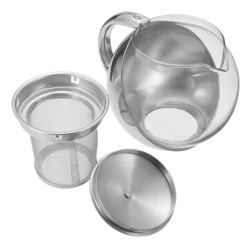 HERVIDOR INFUSOR DE VIDRIO DE 500 ML PARA TETERA - 1