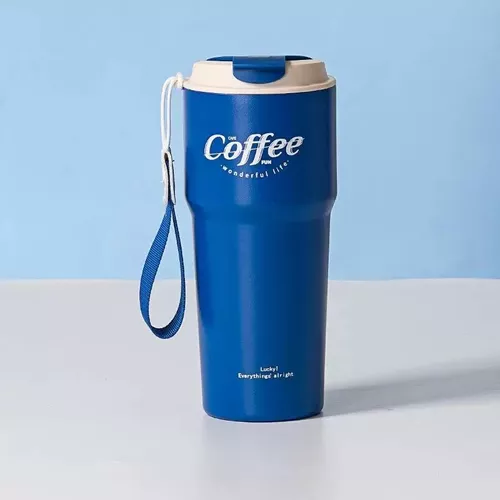 VASO TERMICO TERMO 620 ML AZUL - 1