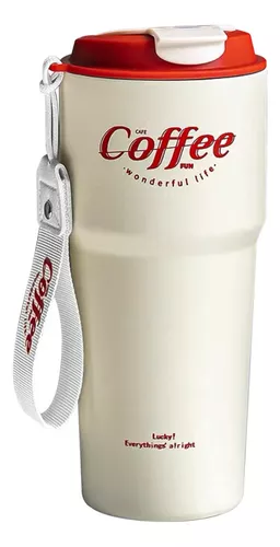 VASO TERMICO TERMO 620 ML BLANCO - 1