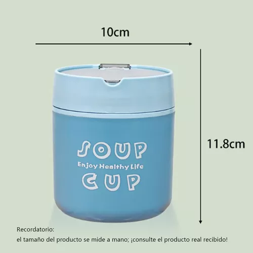 TERMO DE COMIDA INSULADO ACERO INOX 530ML(CUCHARA + CUENCO) - 1