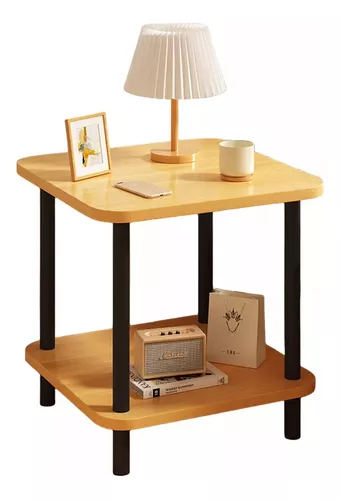 MESA CENTRO MINIMALISTA MADERA SALA ESTAR AUXILIA - 1