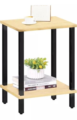 MESA CENTRO MINIMALISTA MADERA SALA ESTAR AUXILIA - 1