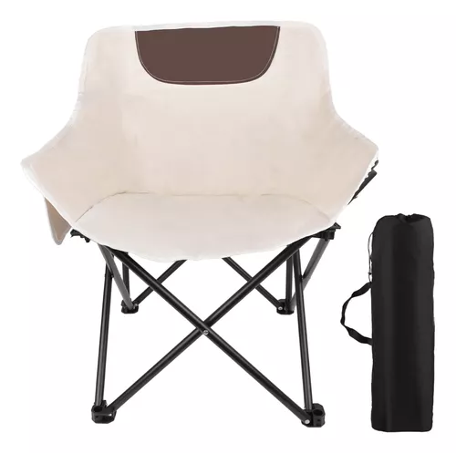 SILLA PLEGABLE DE PLAYA CAMPING PICNIC CON BOLSO TRANSPORTE - 1