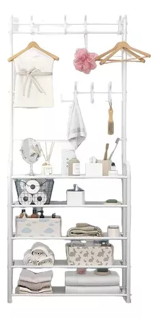 ZAPATERO ORGANIZADOR ROPA PERCHERO COLGADOR - 1