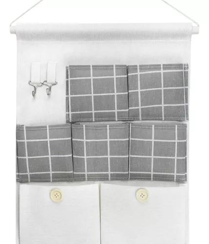 PACK ORGANIZADOR COLGANTE ALMACENAMIENTO 7+3 BOLSILLOS - 1