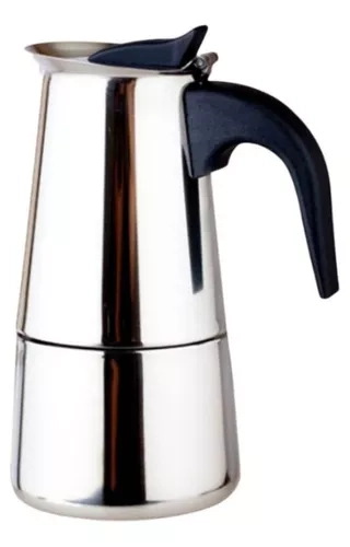 CAFETERA ITALIANA INOXIDABLE CAFETERA ESPRESSO 4 TAZAS COFFE - 1
