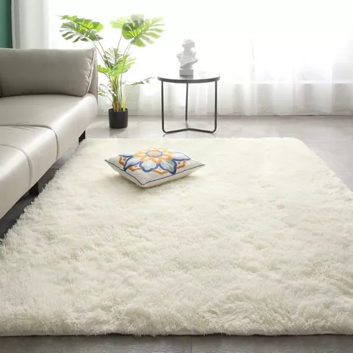 ALFOMBRA PELUDO SUAVE PRIMERA CALIDAD VARIOS 120 X 160 CM - 1