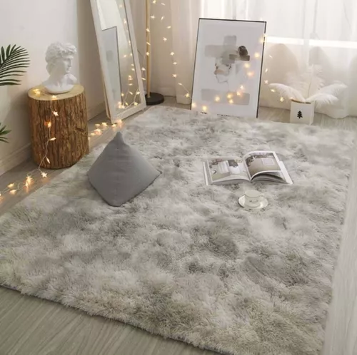 ALFOMBRA PELUDO SUAVE PRIMERA CALIDAD VARIOS 120 X 160 CM - 1