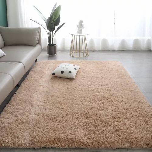 ALFOMBRA PELUDO SUAVE PRIMERA CALIDAD VARIOS 120 X 160 CM - 1