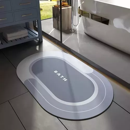 ALFOMBRA TAPETE BAÑO ULTRA SUAVE ANTIDESLIZ ABSORBENTE 40×60 - 1