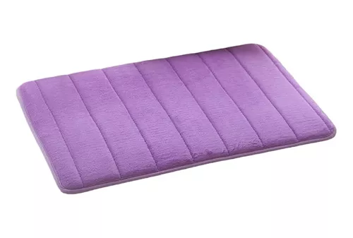 ALFOMBRA BAÑO ENGOMADO ANTIDESLIZANTE 60 X 40 CM - 1