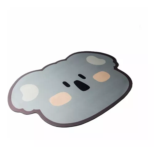 ALFOMBRA BAÑO ANTIDESLIZANTE ABSORBENTES CARA ANIMALES - 1
