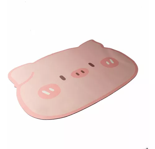 ALFOMBRA BAÑO ANTIDESLIZANTE ABSORBENTES CARA ANIMALES - 1