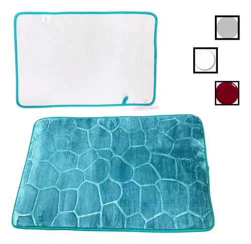 ALFOMBRA BAÑO ANTIDESLIZANTE ABSORBENTES CARA ANIMALES - 1