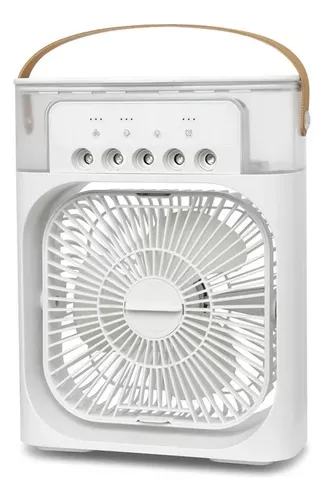 MINI AIRE ACONDICIONADO PORTÁTIL DE AIRE FRÍO USB COLOR BLANCO 110V/220V - 1