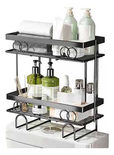 PORTATIL ESTANTE ORGANIZADOR DE BAÑO 2 NIVELES REPISA - 1