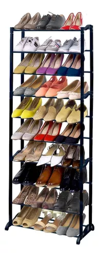 ORGANIZADOR CON 10 NIVELES 30 PARES ZAPATOS ALMACÉN - 1