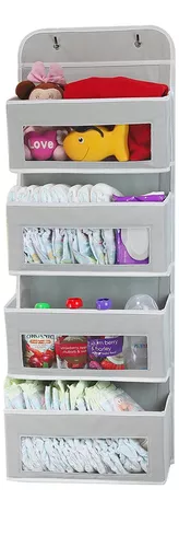 ORGANIZADOR ZAPATOS COLGANTE PUERTA CLOSET CON 4 BOLSILLO - 1