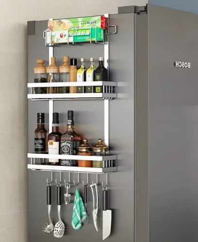 ORGANIZADOR DE REFRIGERADOR ESTANTE LATERAL PARA NEVERA - 1