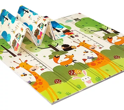 ALFOMBRA ANTIGOLPES BEBÉPLEGABLE BABYNEST 190 X 180 X 1 CM AMARILLO - 1