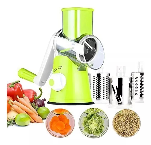 RALLADOR VERDURAS ESPIRAL CORTADOR RALLADOR DE QUESO QATARSHOP RAYADOR QUESO PICADORA ALIMENTOS RALL - 1