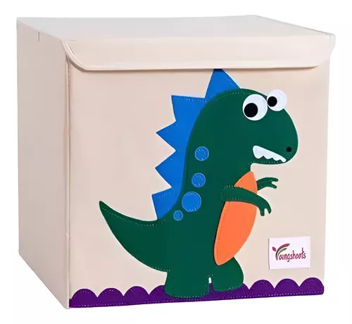 CAJA ORGANIZADORA JUGUETE ROPA DISEÑO ANIMAL - 1