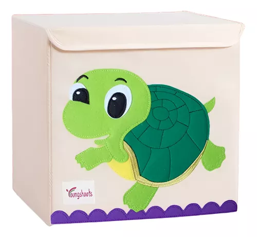 CAJA ORGANIZADORA JUGUETE ROPA DISEÑO ANIMAL - 1