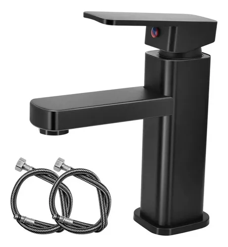 GRIFO BAÑO LLAVE MONOMANDO FREGADERO MEZCLADORA INOXIDABLE - 1