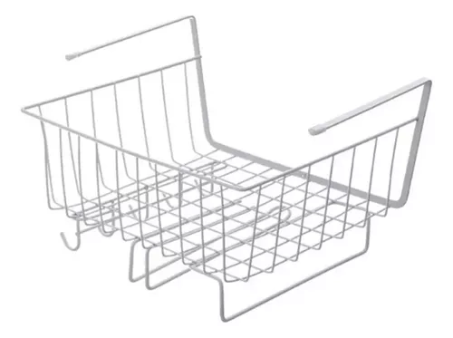 CESTA PARA DEBAJO DE ESTANTERÍA COLGAR ORGANIZADORA COCINA - 1