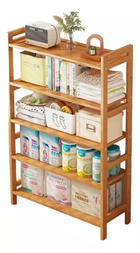 ORGANIZADOR ESTANTE MULTIUSO MADERA BAMBÚ 100X70X25 1065 - 1