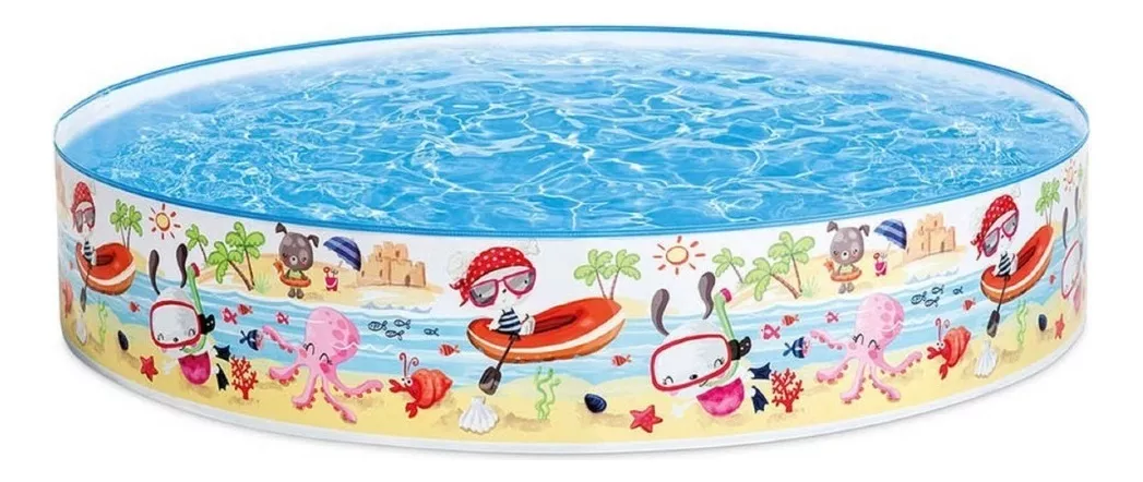 PISCINA INTEX REDONDA P/NIÑOS 152 X 25 - 1