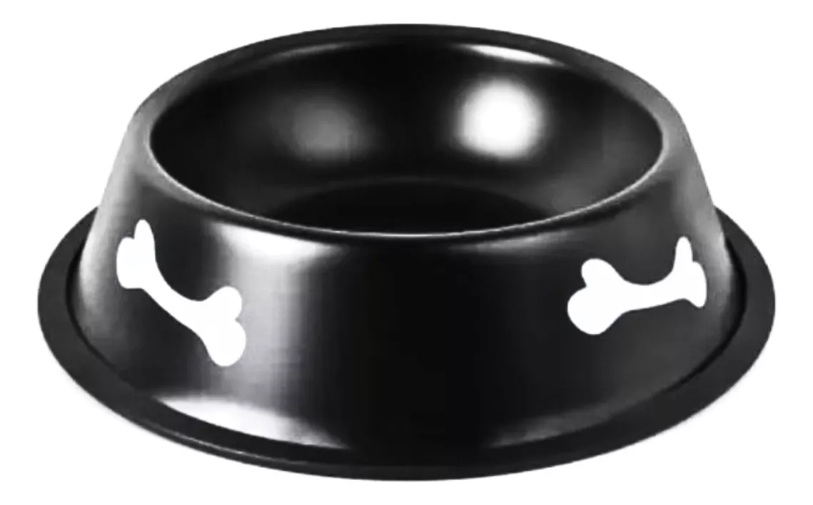PLATO CON DISEÑO DE HUESO PARA MASCOTA (TALLA M) - 1