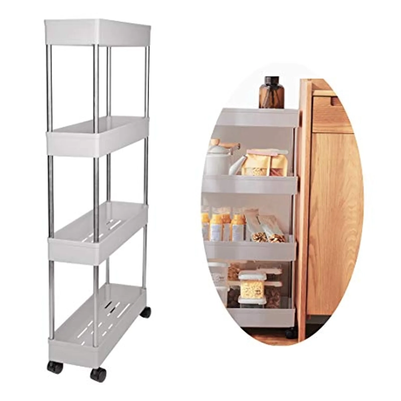 CARRITO ORGANIZADOR 4 NIVELES PARA BAÑO O COCINA - 1