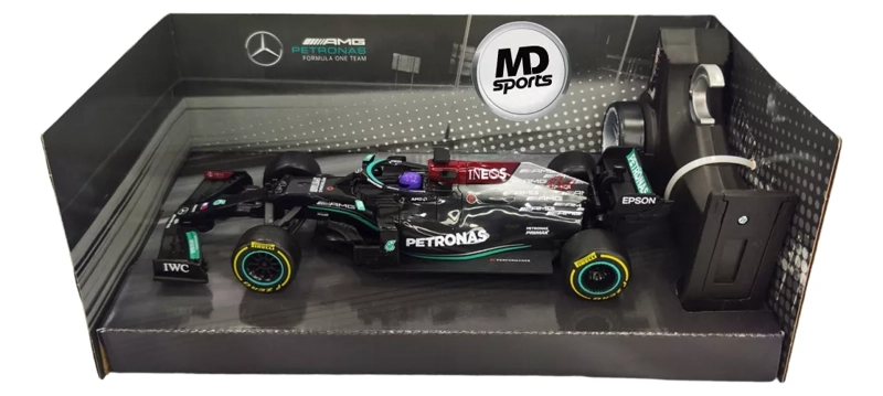 AUTO FORMULA 1 Mercedes W12 2021 #44 Lewis Hamilton Maisto 1:24 Control Remoto - 3
