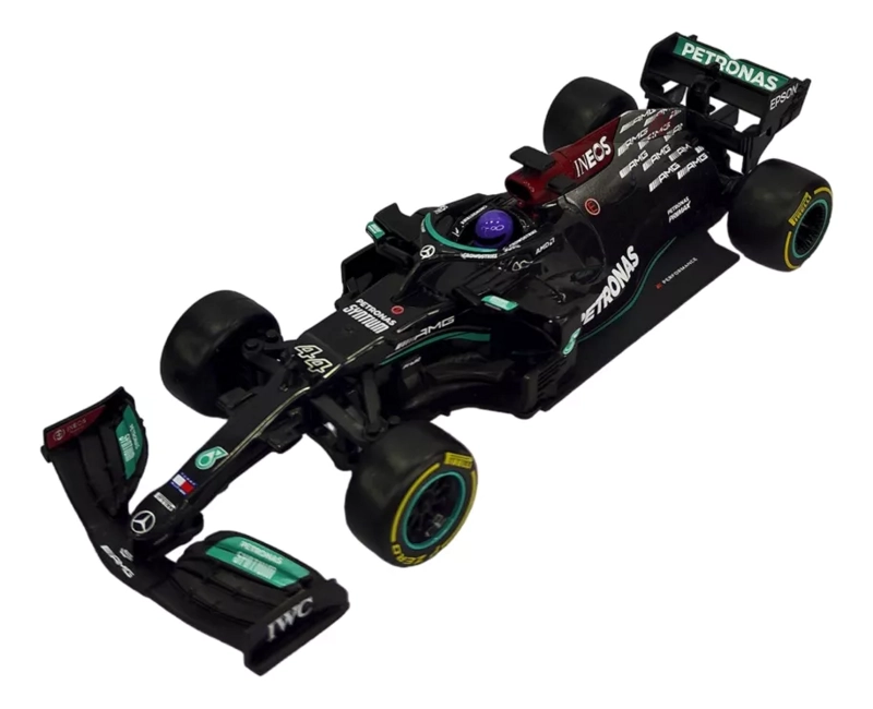AUTO FORMULA 1 Mercedes W12 2021 #44 Lewis Hamilton Maisto 1:24 Control Remoto - 5