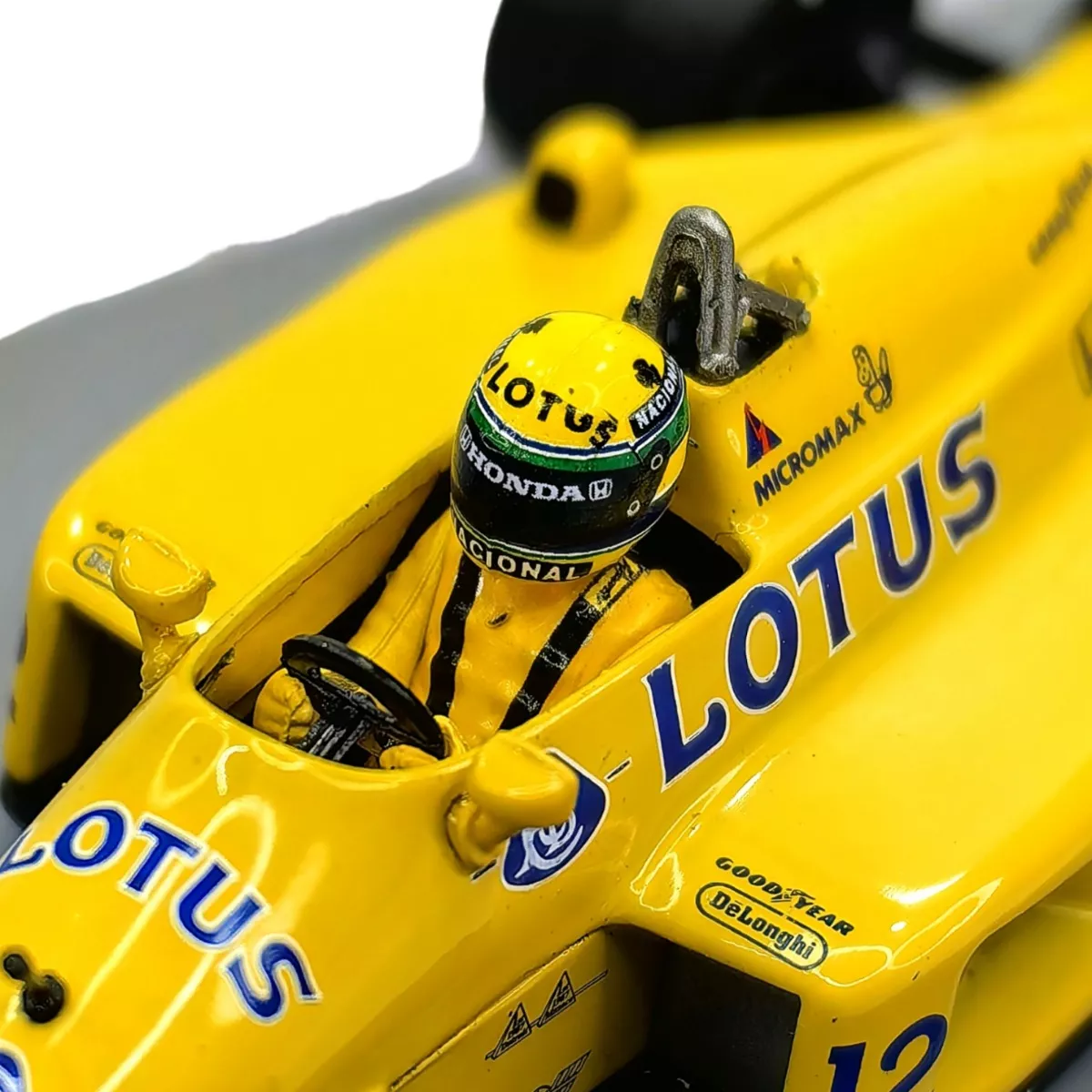 AUTO FORMULA 1 LOTUS 99T #12 AYRTON SENNA COLECCIÓN IXO 1987 - 4
