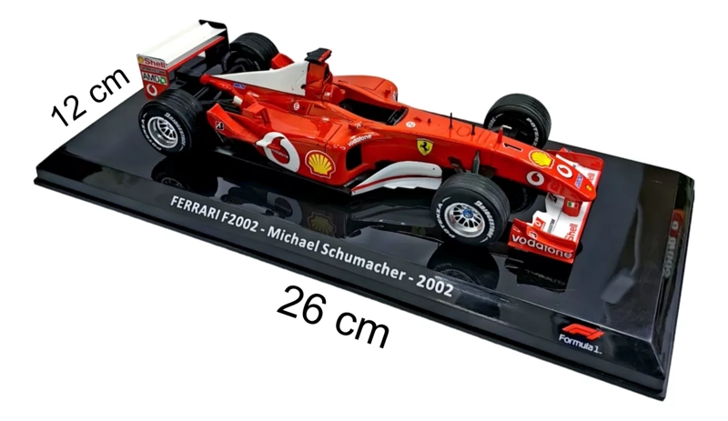 AUTO FORMULA 1 FERRARI F2002 MICHAEL SCHUMACHER 1:24 - 2