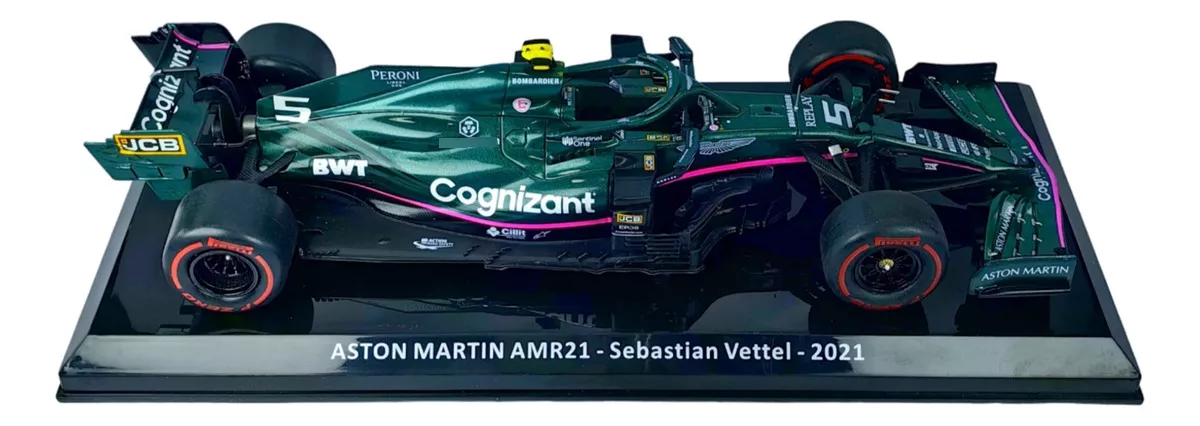 AUTO FORMULA 1 ASTON MARTIN AMR21 #5 SEBASTIAN VETTEL 1:24 - 3