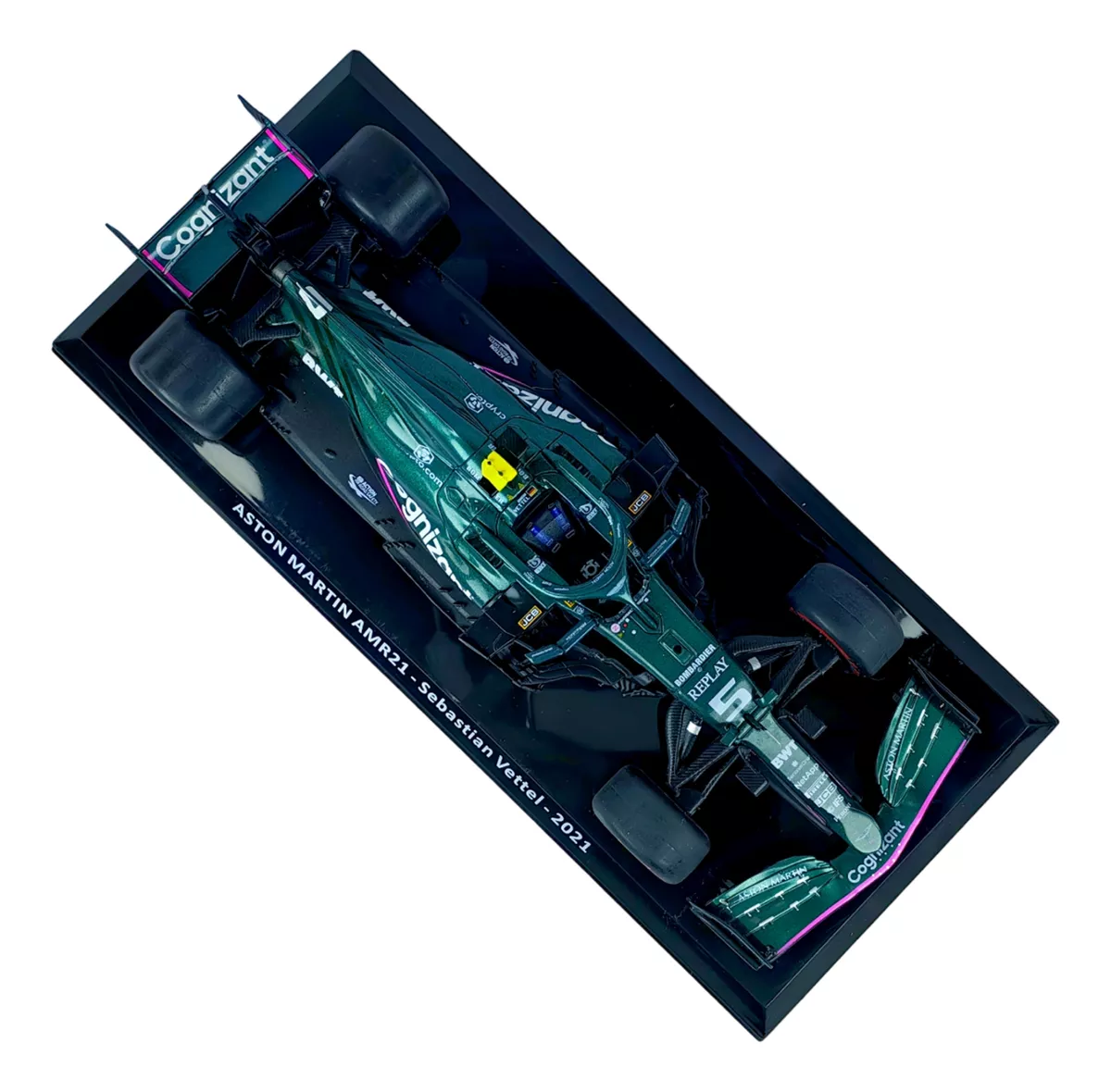 AUTO FORMULA 1 ASTON MARTIN AMR21 #5 SEBASTIAN VETTEL 1:24 - 4