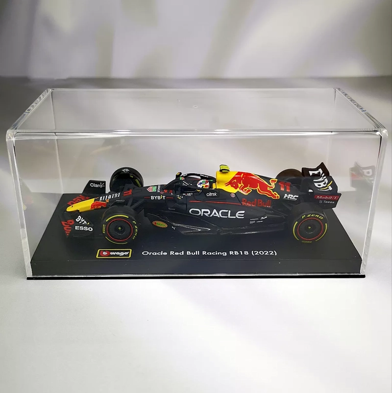 AUTO REDBULL F1 RB18 CHECO PEREZ 2022 ESC.1/43 ACRÍLICO - 3