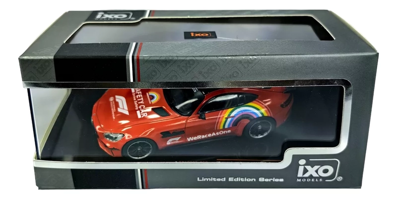 AUTO FÓRMULA 1 SAFETY CAR 2020 MERCEDES AMG GT-R IXO 1:43 - 2