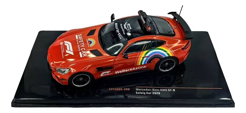 AUTO FÓRMULA 1 SAFETY CAR 2020 MERCEDES AMG GT-R IXO 1:43 - 4