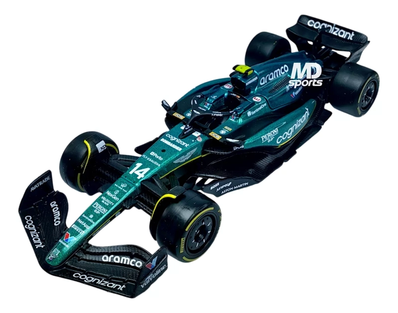 AUTO FÓRMULA 1 ASTON MARTIN AMR23 #14 F. ALONSO 2023 ESC1:43 - 4