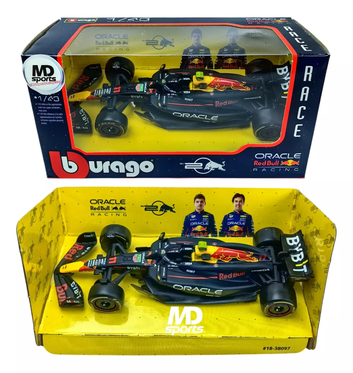 AUTO FORMULA 1 REDBULL RB20 2024 #11 CHECO PEREZ ESC 1:43 - 2