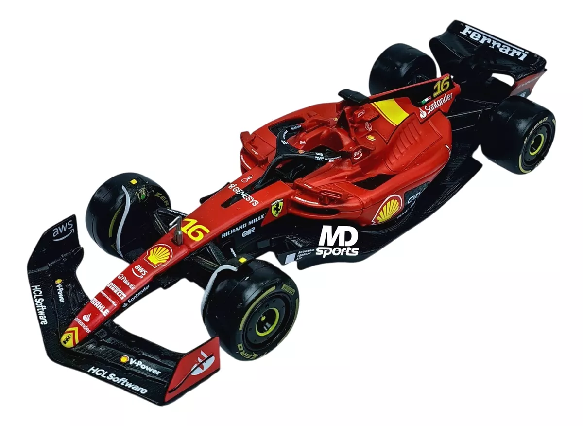 AUTO F1 FERRARI SF-23 MONZA 2023 #16 CH. LECLERC ESCALA 1:43 - 3