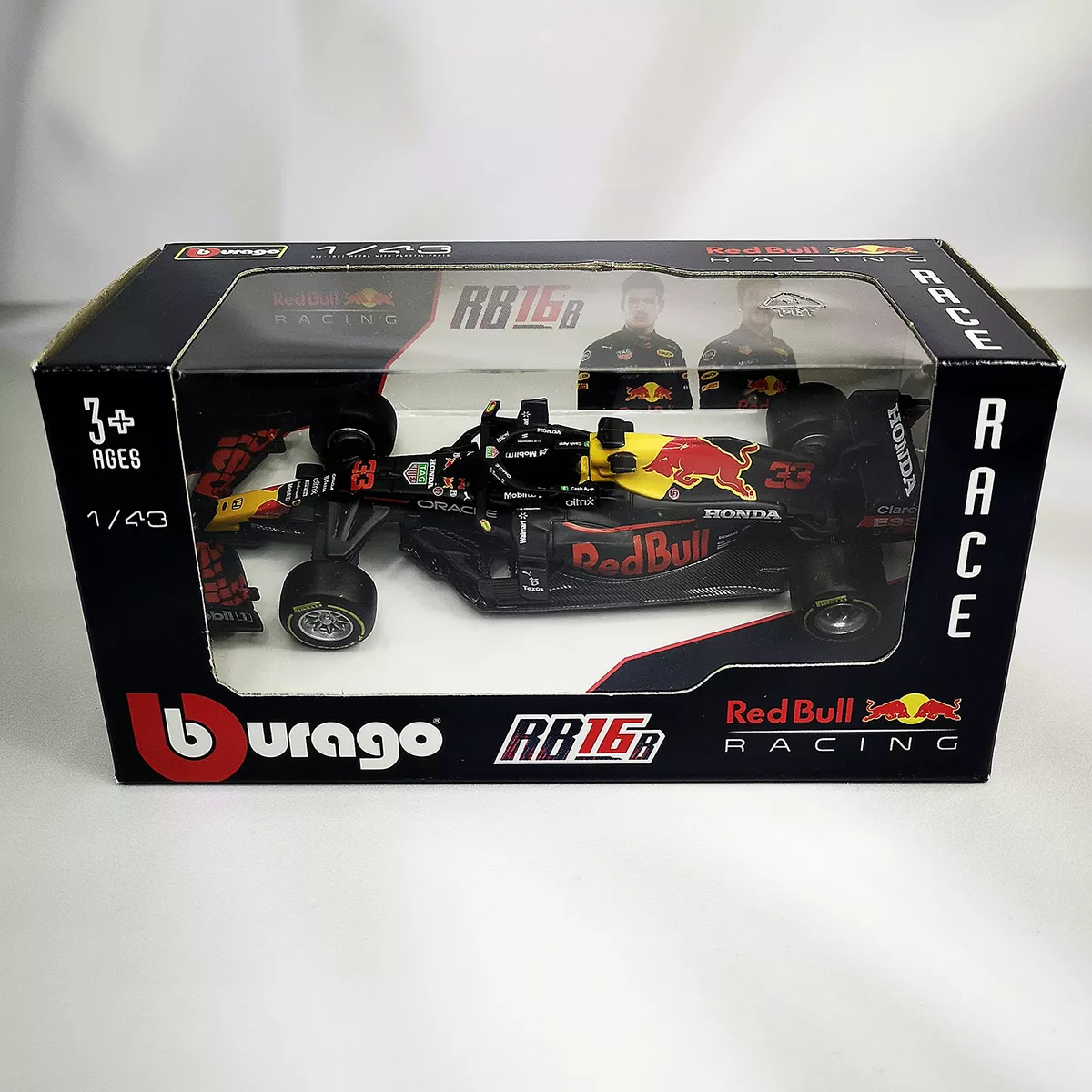 AUTO FORMULA 1 REDBULL RB16B 2021 MAX VERSTAPPEN ESC 1:43 - 2